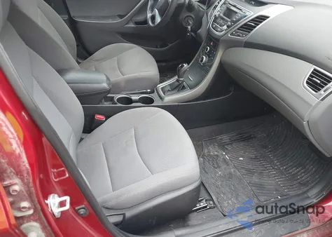 2014 Hyundai Elantra Se from USA, damaged, VIN 5NPDH4AE2EH534848